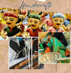 Handicrafts on India