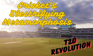 Cricket's Electrifying Metamorphosis